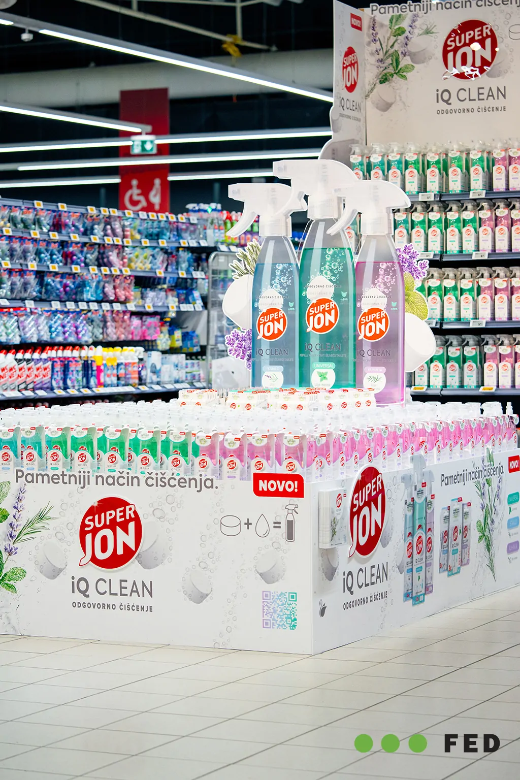 Meteor Grupa – Labud - POS materijali i retail display rješenja | FED 